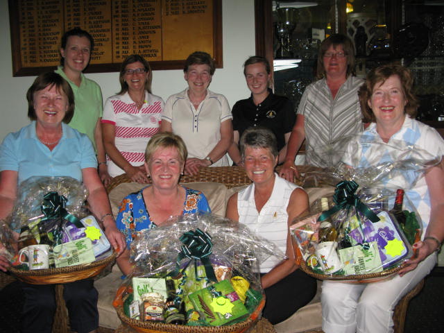 Front row L to R: A McDonald, P Rice (sponsor) H Johnston, E Grimes Back row L to R: C Oliver, B Rice, C McKinney, A Cannavan, PMcCrory. 